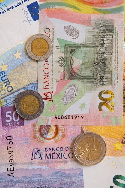 Euros vers Mexican Pesos .